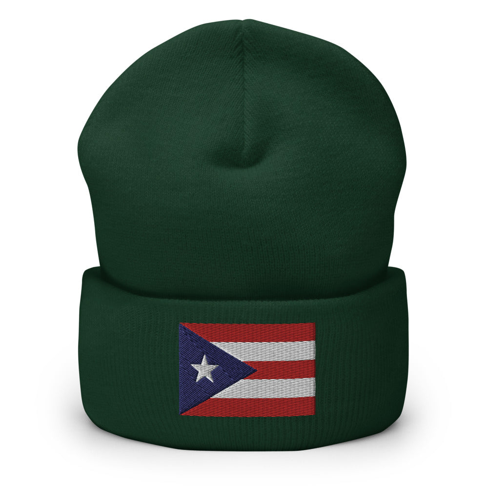 Corduroy/ Suede Hat - Puerto Rico (wht & red) – Savage Yet Civilized Apparel